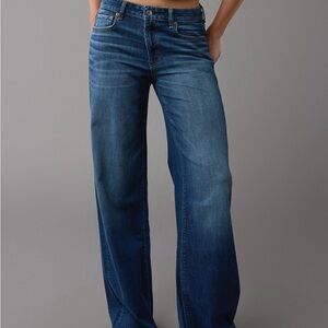 American Eagle Outfitters Dark Blue Flare Jeans